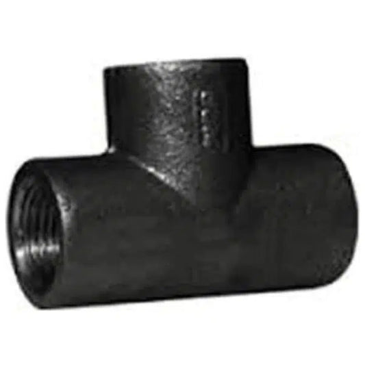 MS Tee Fitting Pipe Threaded BSP Forged