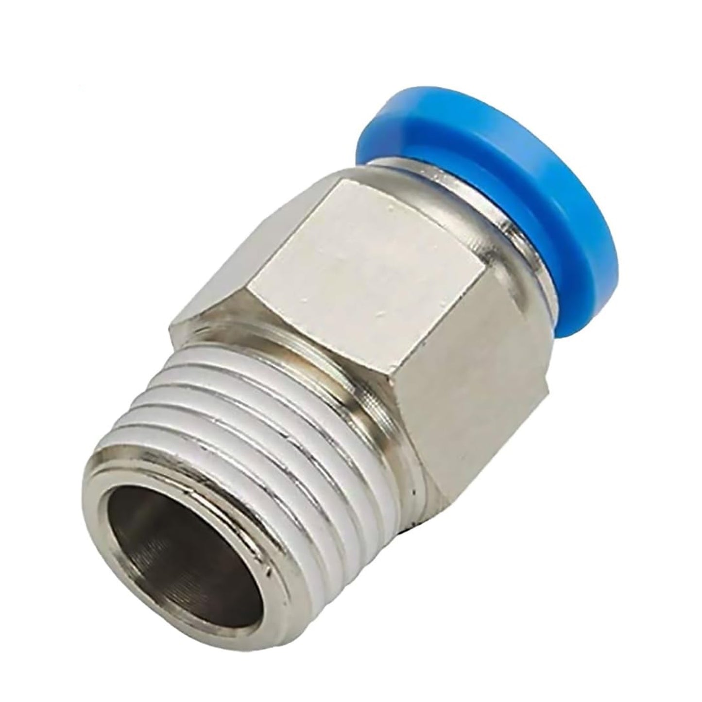 Male Connector Push Type Pneumatic Fitting-1/2" Pack of 5pcs