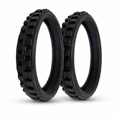 Manual Lawn mower Grass Cutting Machine Rubber Wheel(Set of 2)