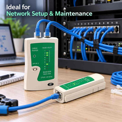 Network Cable Tester Lan & Cable Tester RJ45 & RJ11