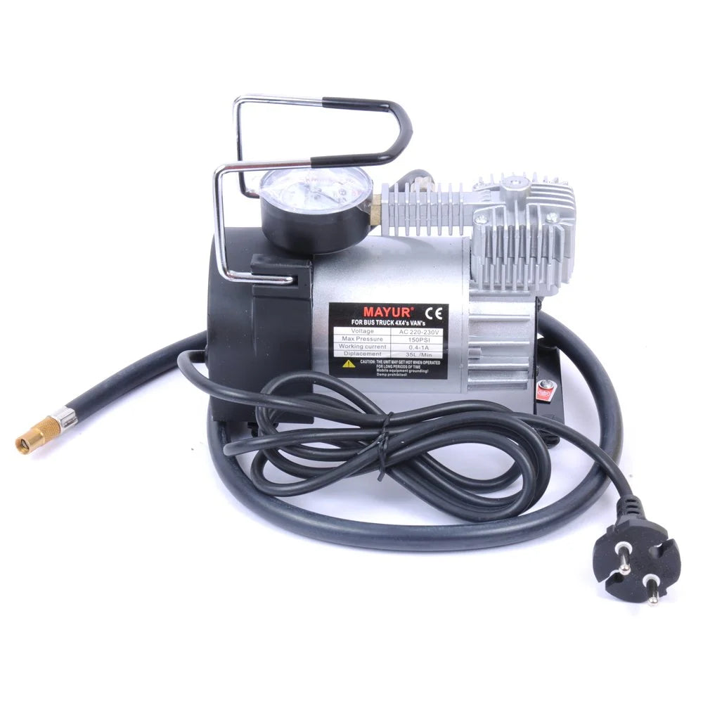 Mayur Tyre Inflater Air Compressor 12V-DC 150 PSI