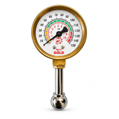 Mayur Air Pressure Gauge Small and Portable 150-PSI