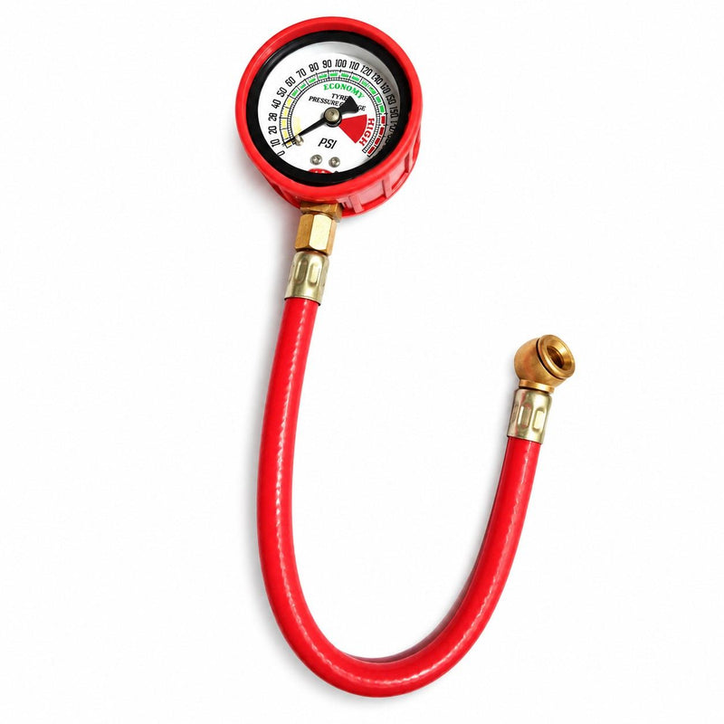 Mayur Tyre Pressure Gauge Hose Type 0-200 PSI Size: 50mm