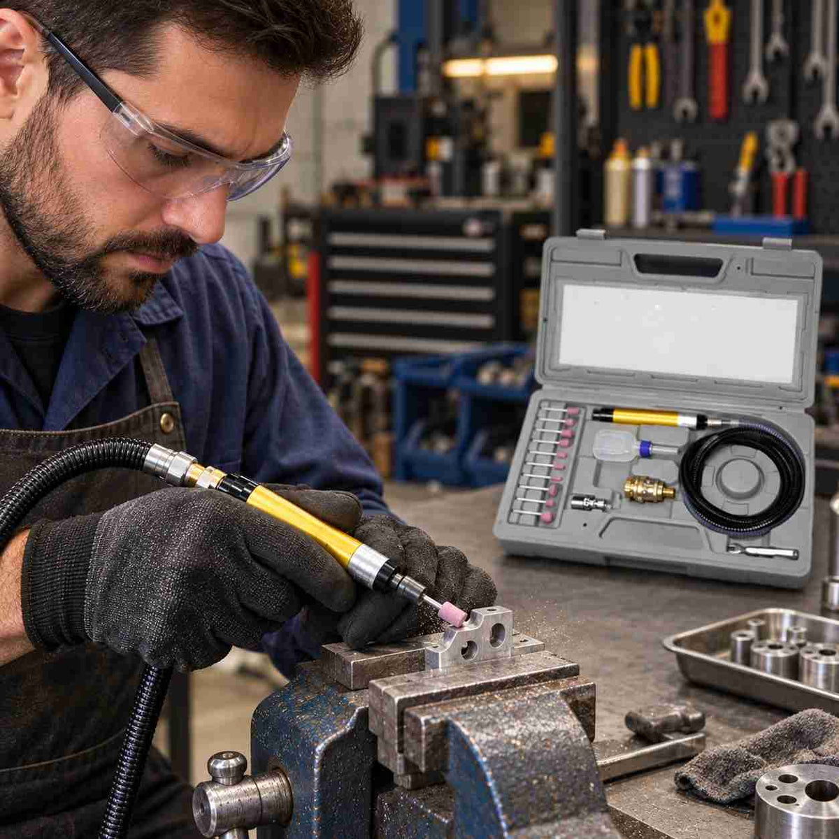 Mini Air Pneumatic Die Micro Grinding Rotary-AT-3170-AT-3180