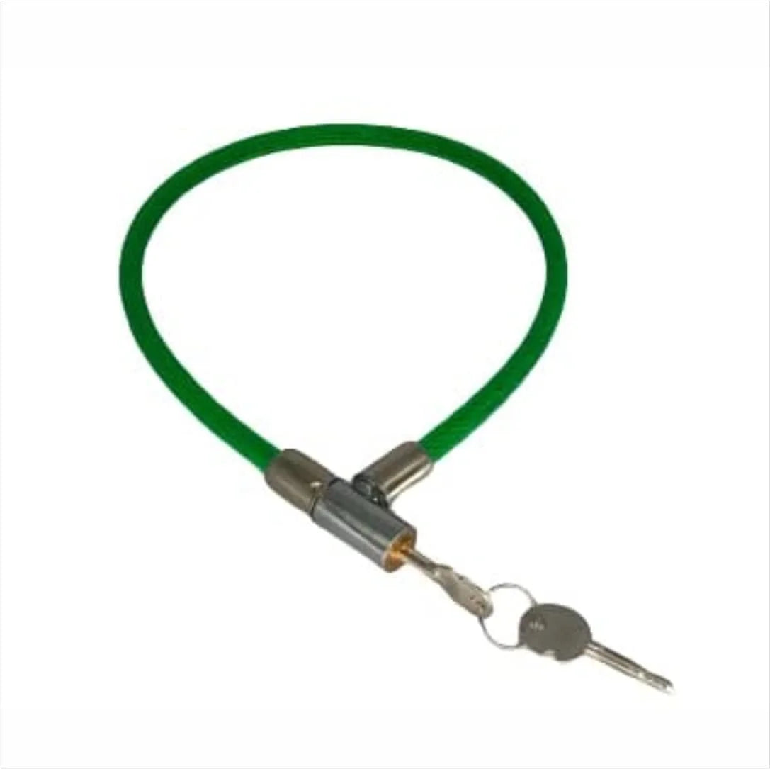 Multicolour Cable Coil Lock with Keys