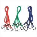 Multicolour Nylon and Polyester Bungee/Shock Cord Cables-Set of 3