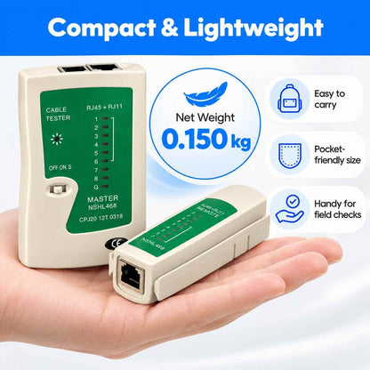 Network Cable Tester Lan & Cable Tester RJ45 & RJ11
