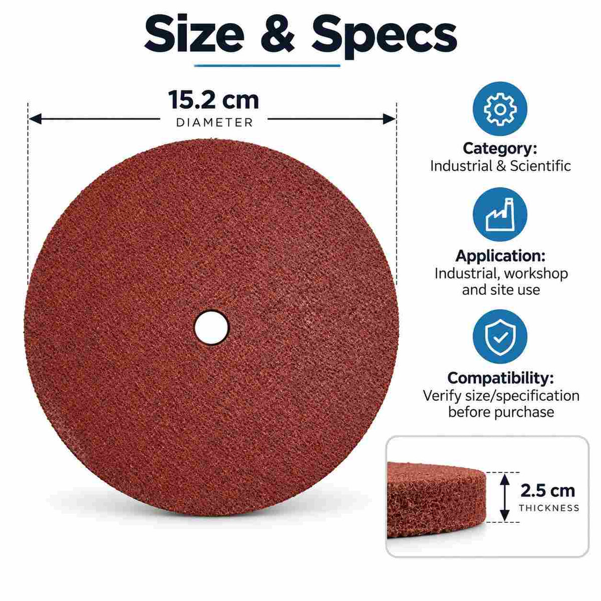 Non Woven Wheel-6"
