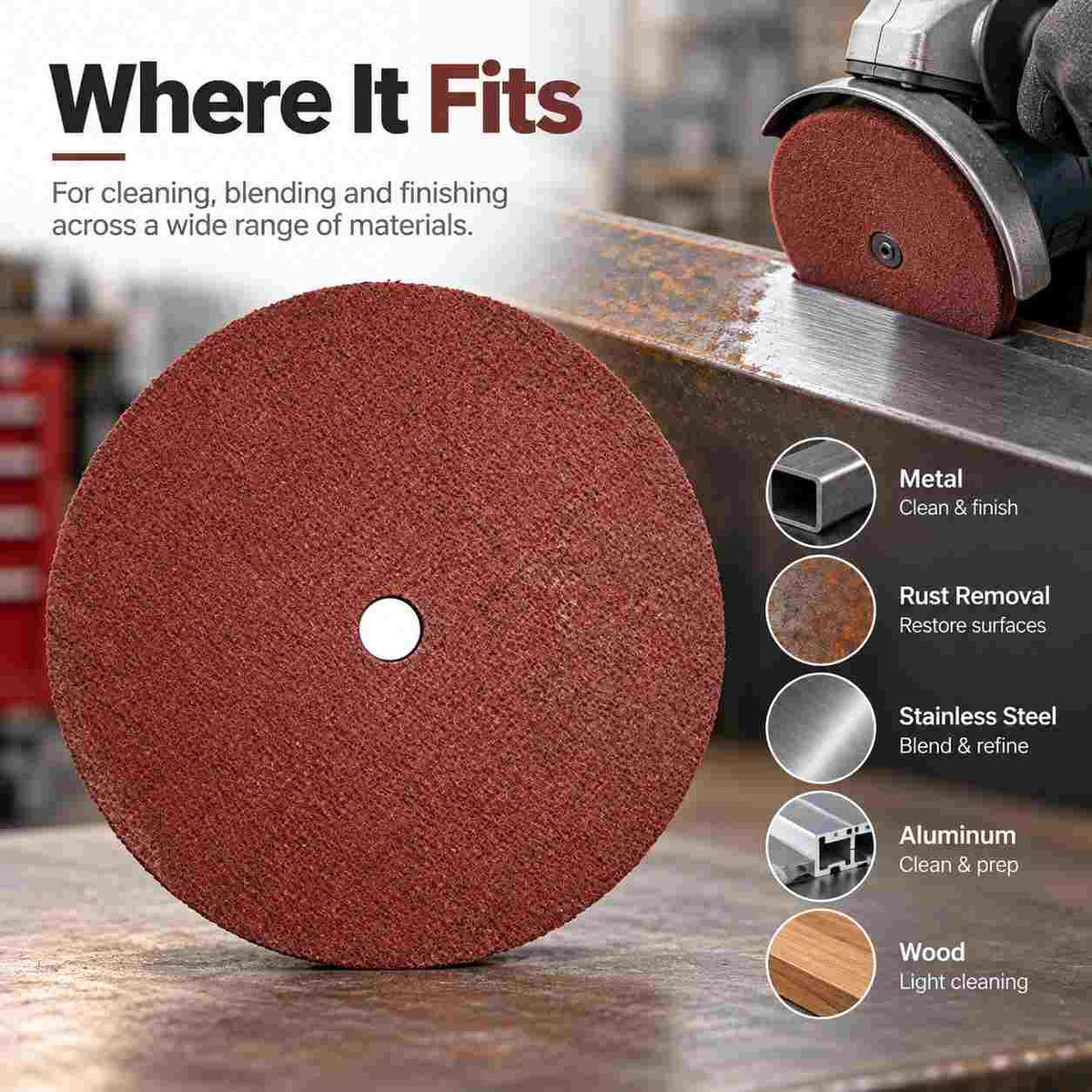 Non Woven Wheel-6"
