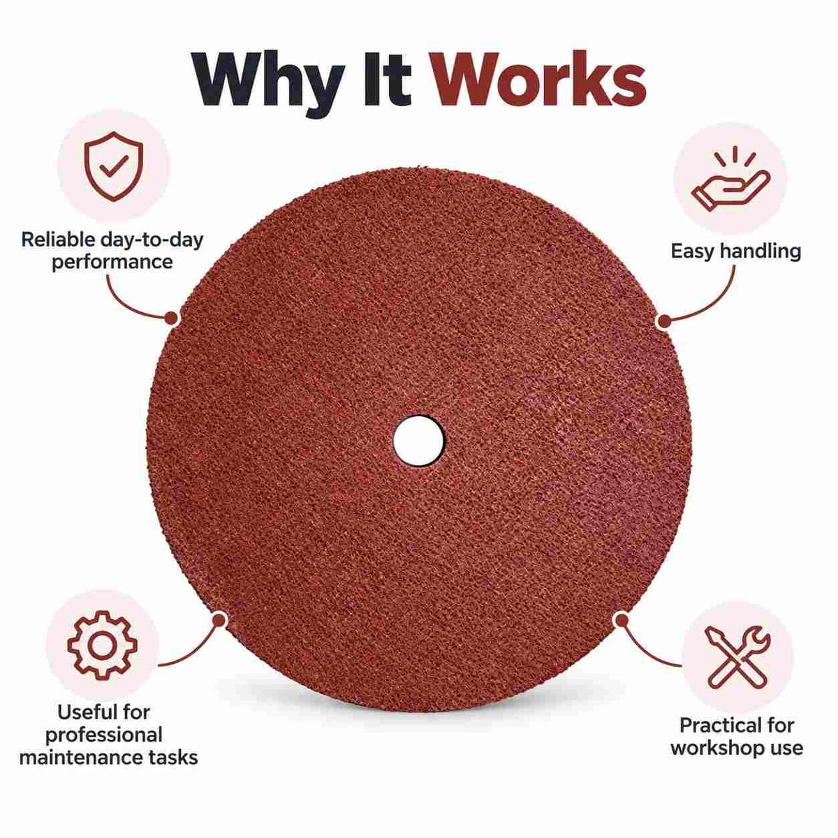Non Woven Wheel-6"