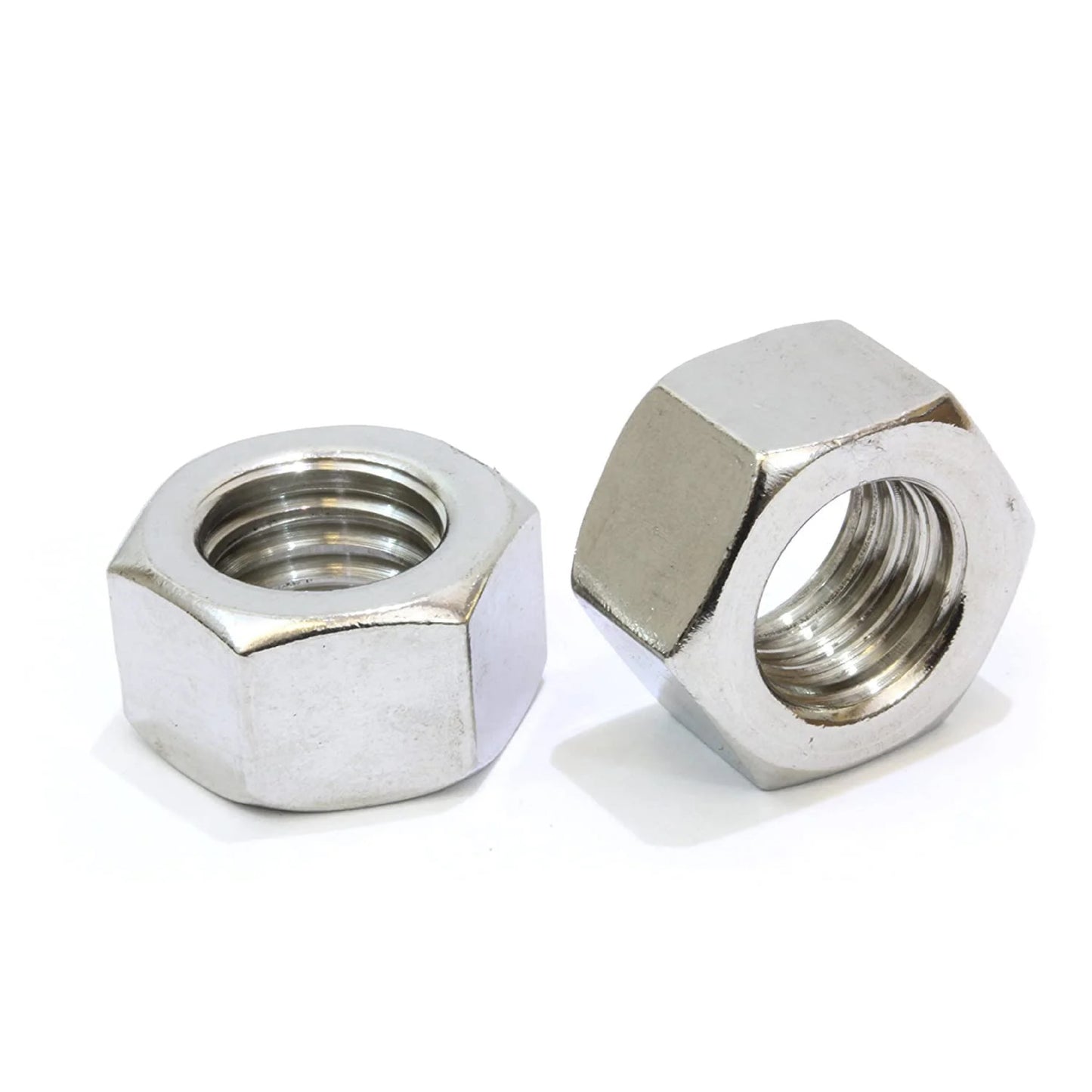 Stainless Hex Nut Bolt Dropper, 304 18-8 Stainless Steel Nuts1/2"x13-100 Pack