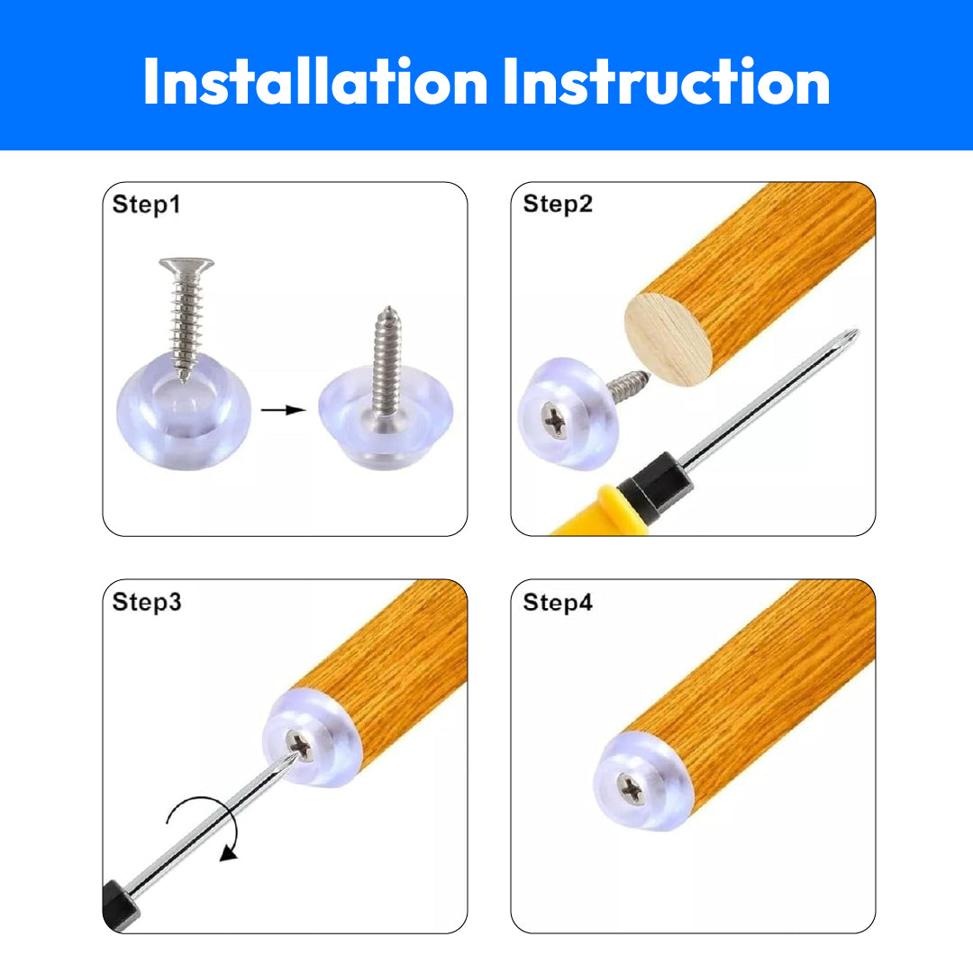 Nylon Bush with Screw(Pack of 25)