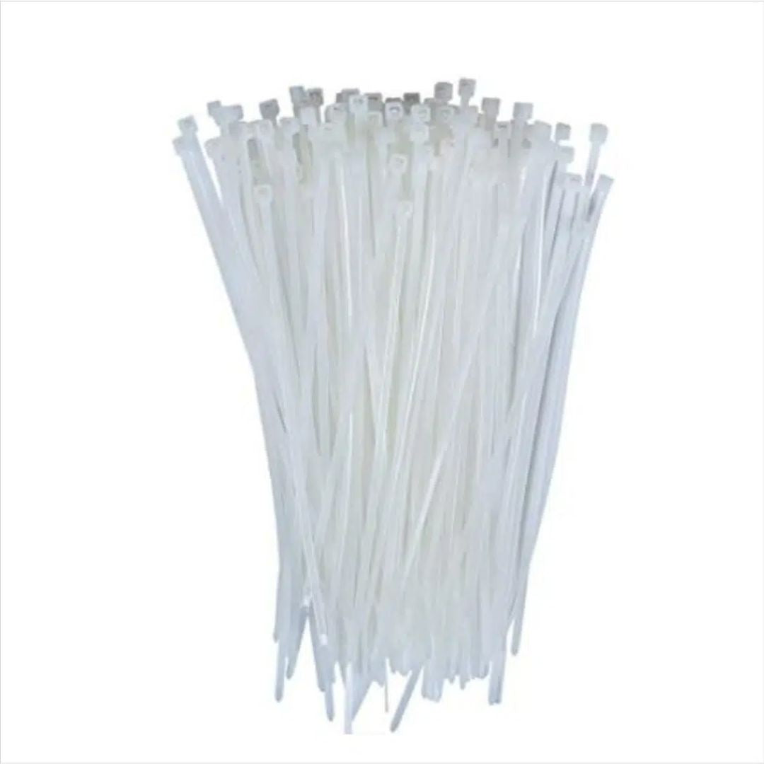Nylon Cable tie (White)-Pack of 100