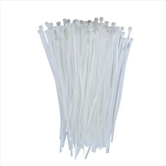 Nylon Cable tie (White)-Pack of 100