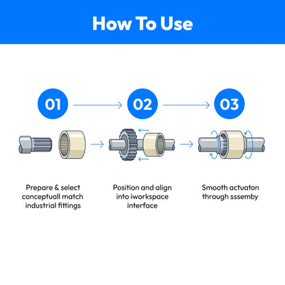Nylon gear coupling for motor and hydraulic pump connector