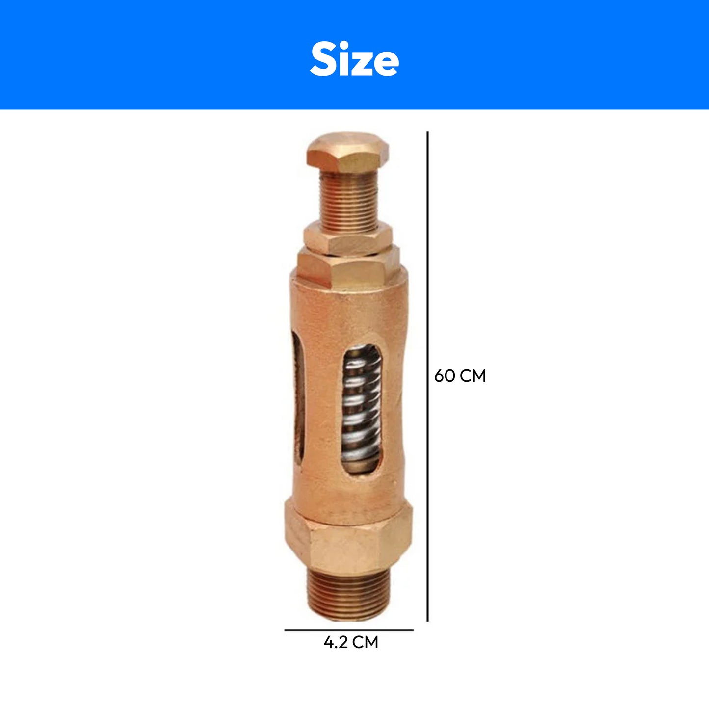 Open type Bronze Spring Release Safety Valve