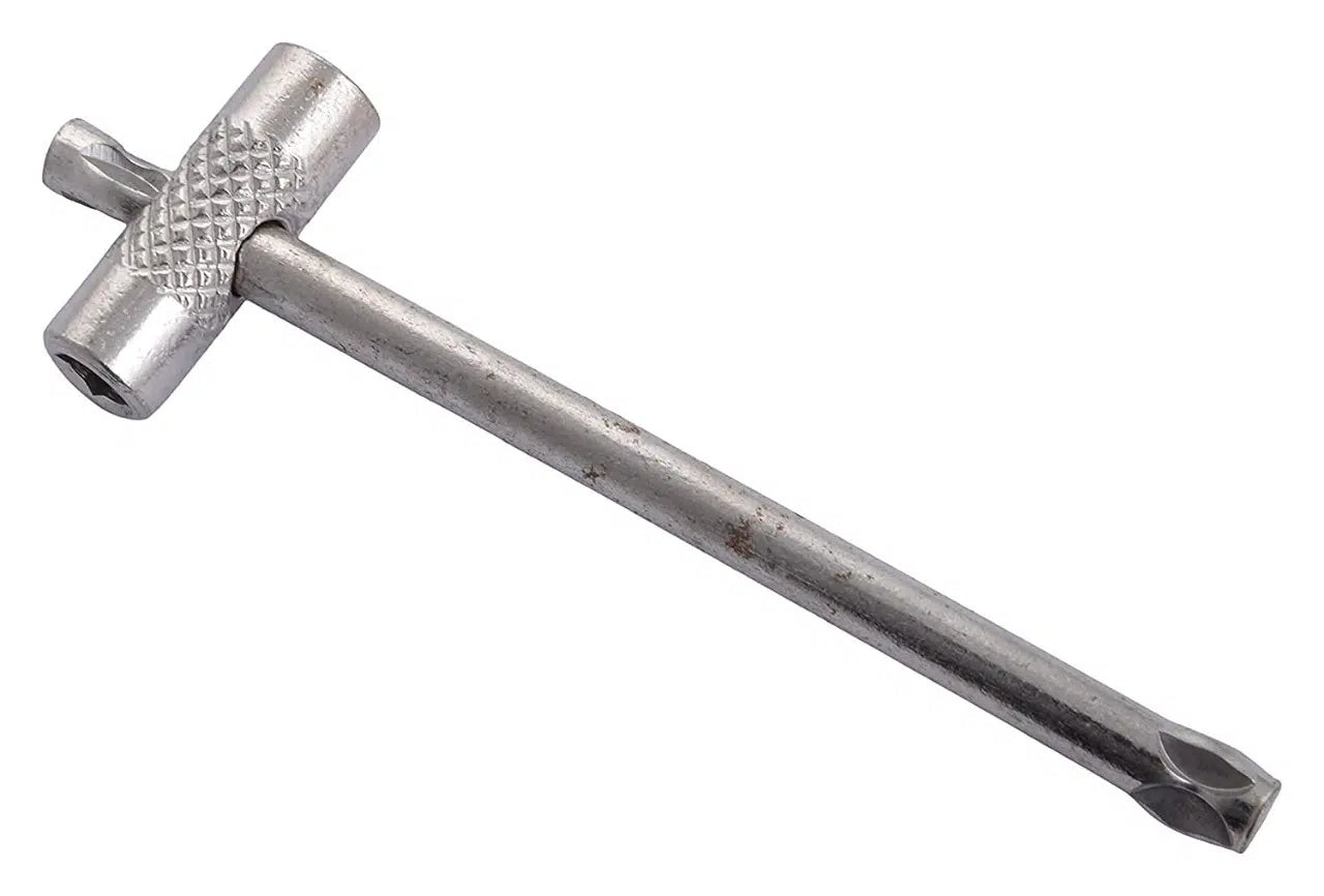Oxygen Gas Cylinder Keys Sliding Double Ended Wrench