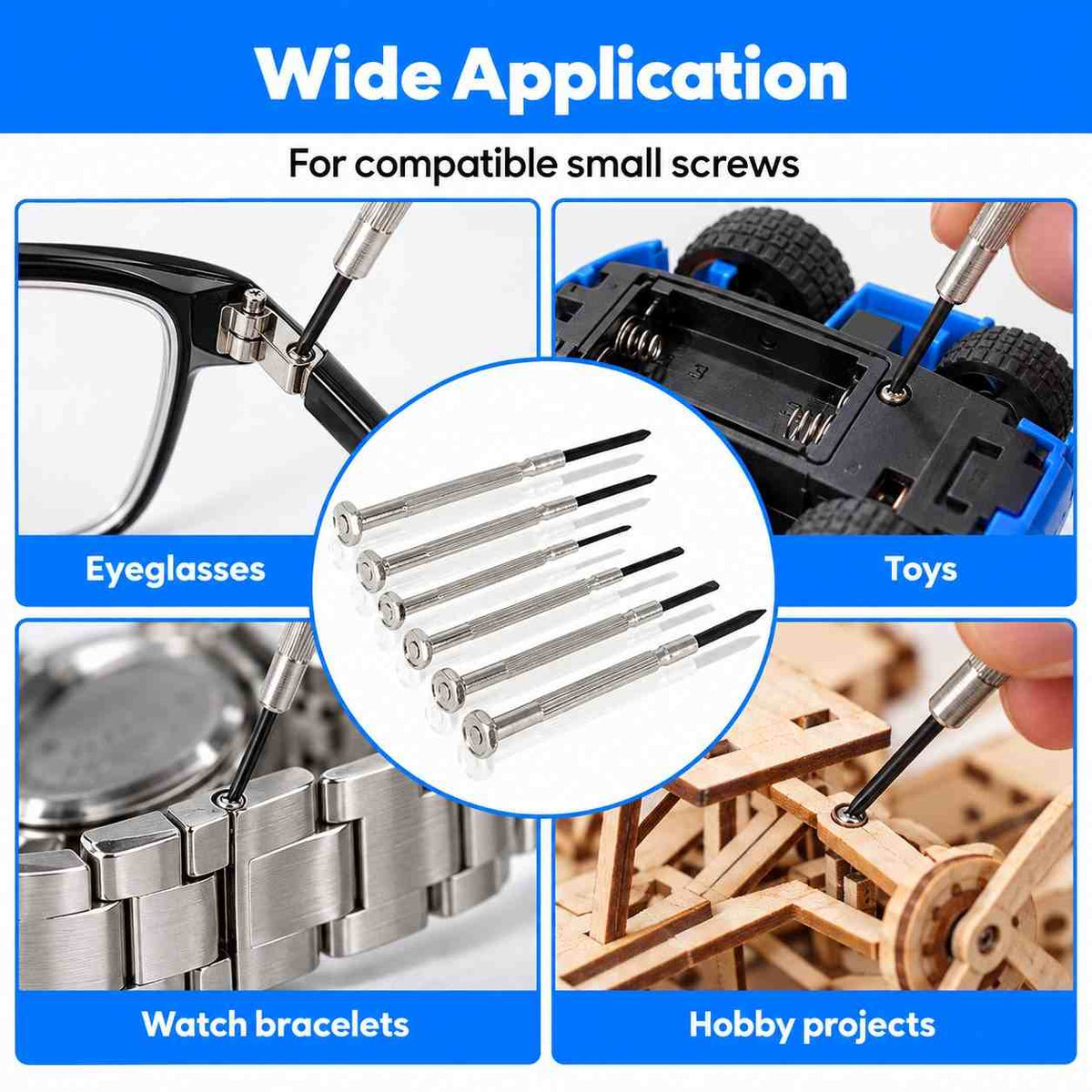 PRECISION SCREWDRIVER SET (6PCS)