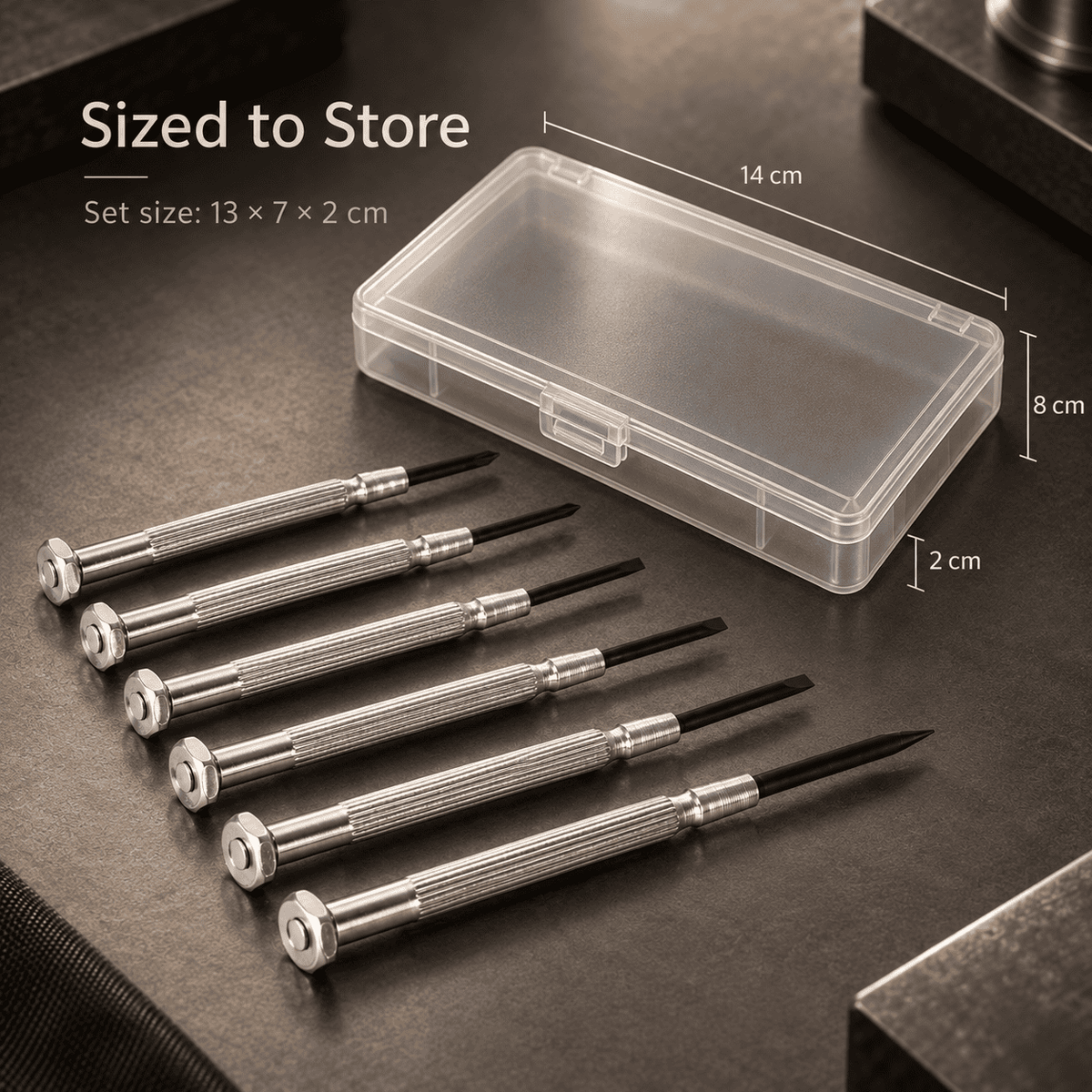 PRECISION SCREWDRIVER SET (6PCS)