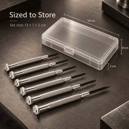 PRECISION SCREWDRIVER SET (6PCS)