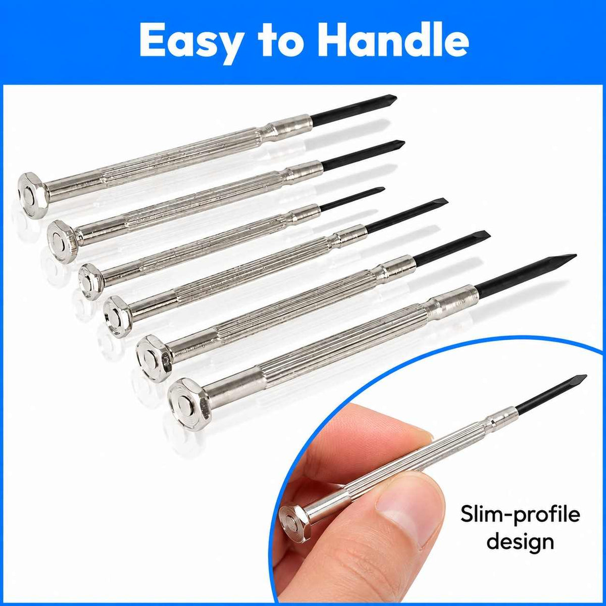 PRECISION SCREWDRIVER SET (6PCS)