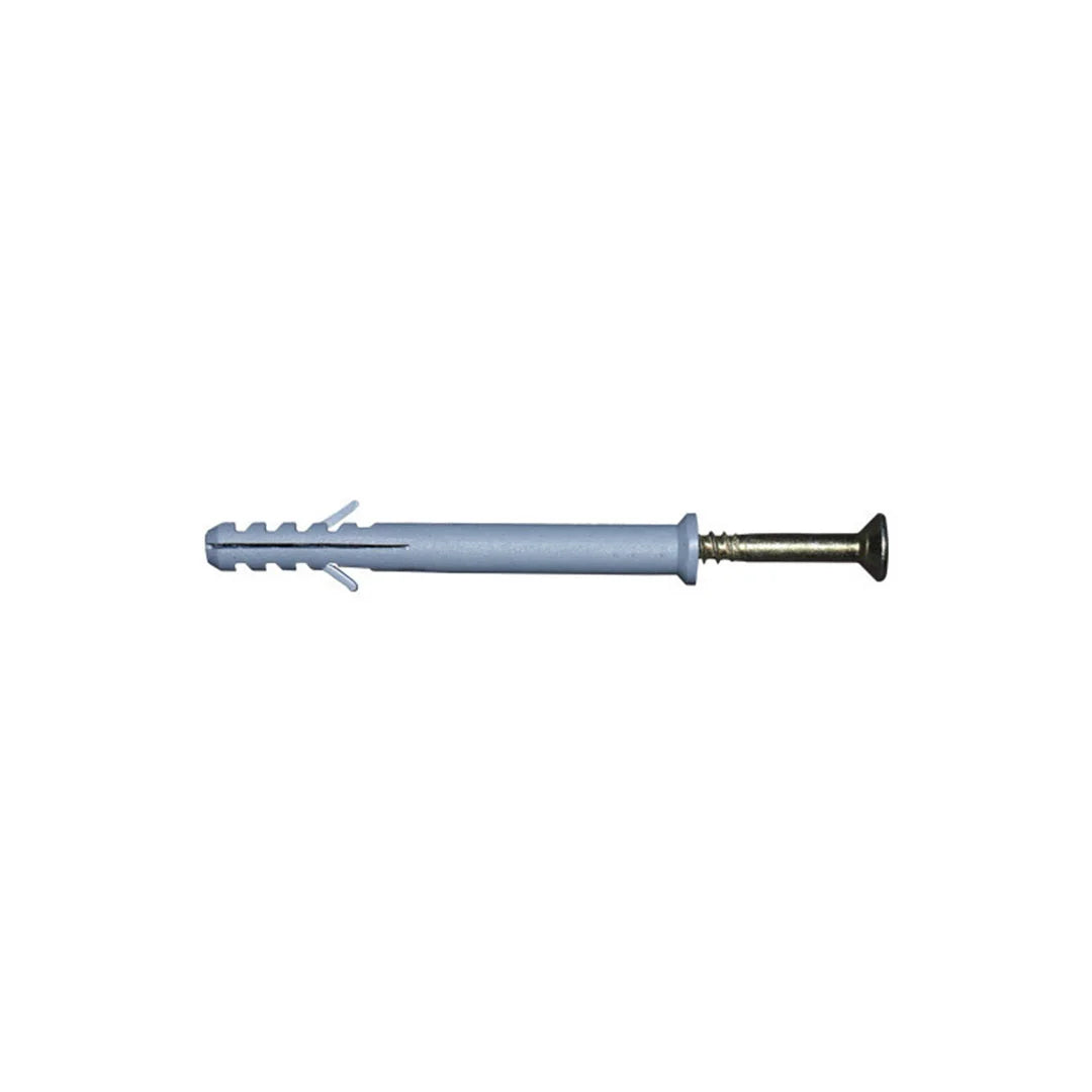 PVC Frame Fixing Fastener Plastic Wall Plugs