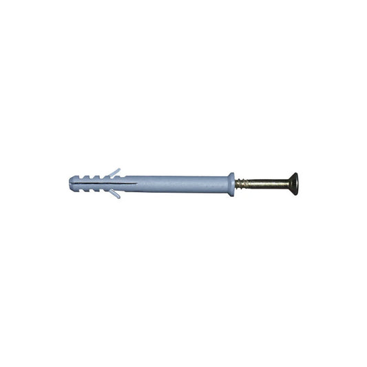 PVC Frame Fixing Fastener Plastic Wall Plugs