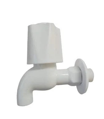 PVC Plastic Bibcock Water Tap-15mm