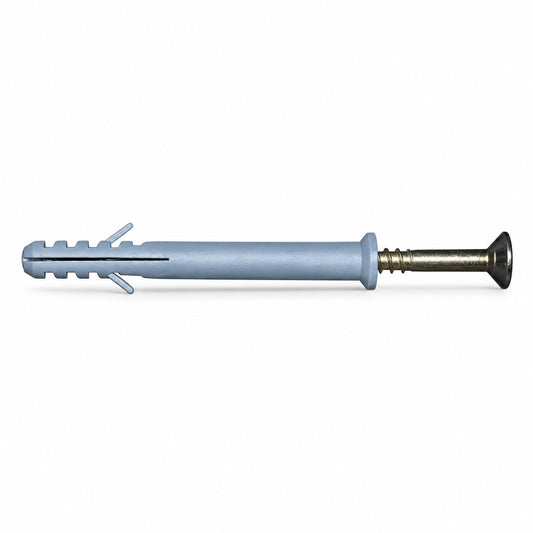 PVC Frame Fixing Fastener Plastic Wall-10Pcs