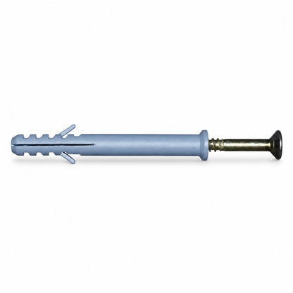 PVC Frame Fixing Fastener Plastic Wall Plugs