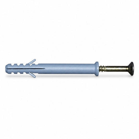 PVC Frame Fixing Fastener Plastic Wall Plugs