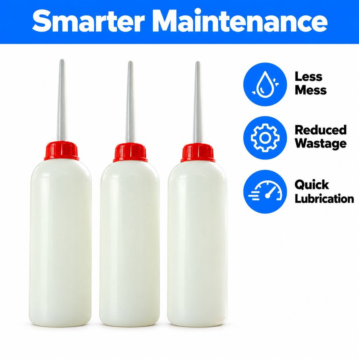PVC Oil Cane 200 ML (Set of 3)