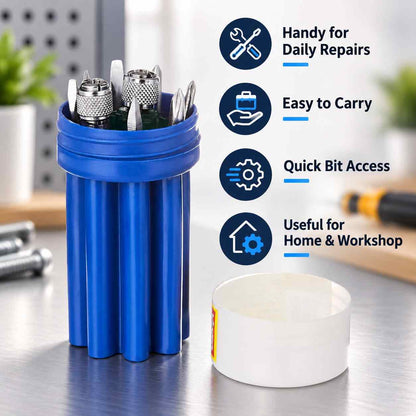 Implemental PYE-595-Electrical Tester Screwdriver Kit with 8 in 1 Blades - 1