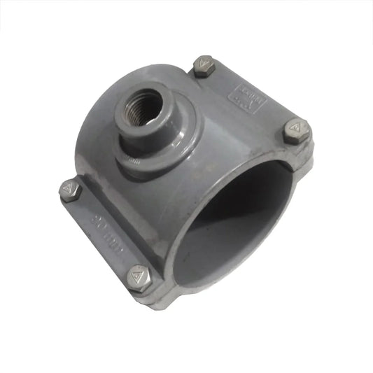 Pipe Saddle Clamp Fittings 90MM Thread-15MM