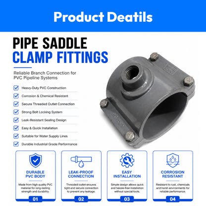 Pipe Saddle Clamp Fittings