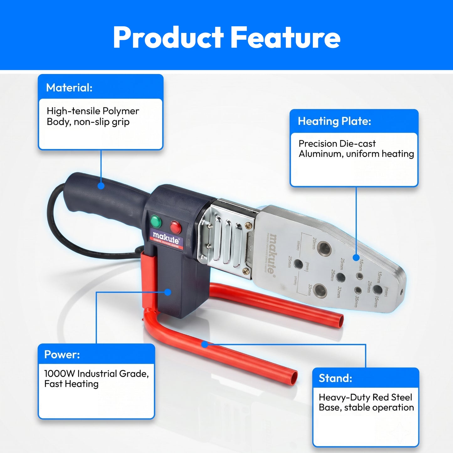 Plastic Welding Machine Set 1000W PW003