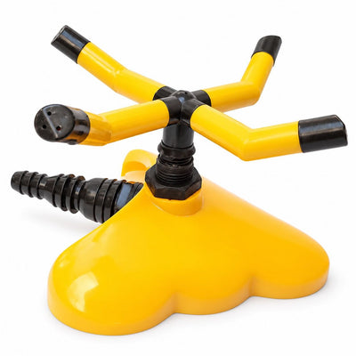 Plastic Garden Water Sprinkler Hose Size-1inch(Yellow)