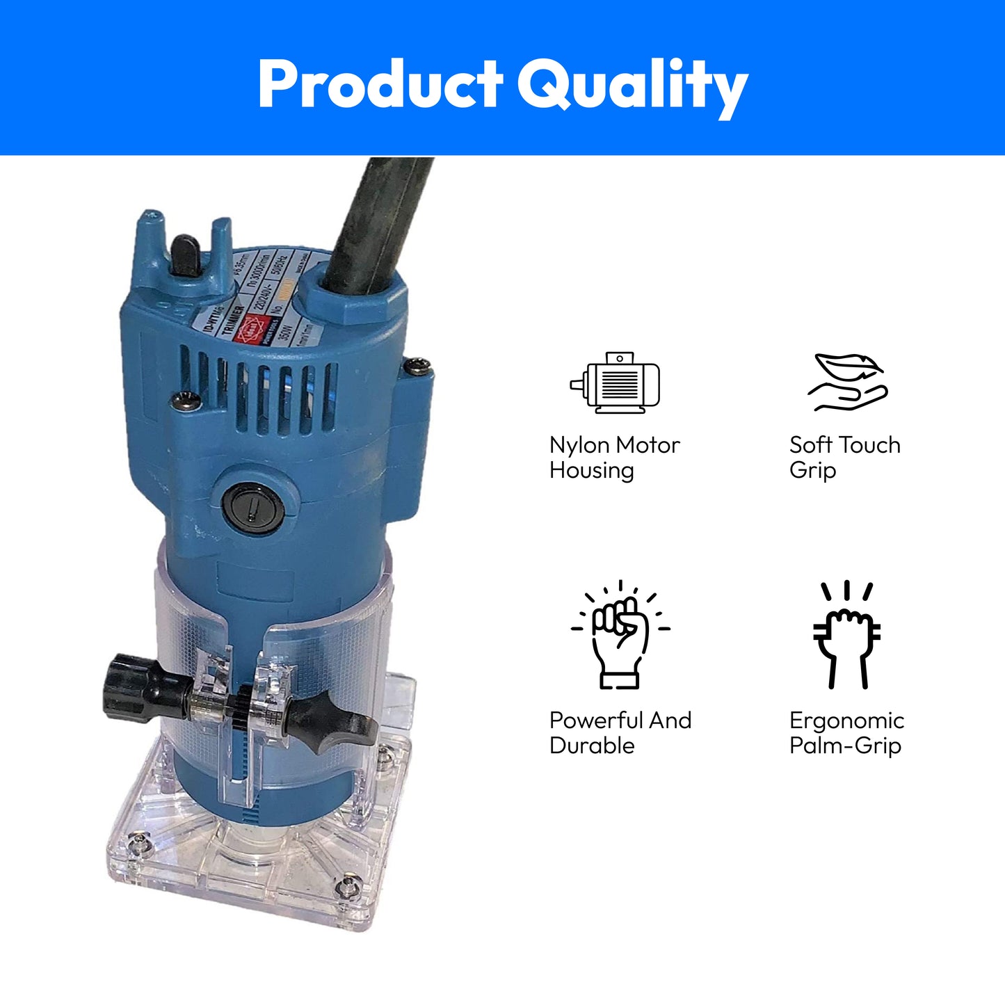 Plastic and Aluminium Trimmer Machine ID-WT-6DC