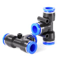 Pneumatic Connector T-Type Male Thread 3/8 Air