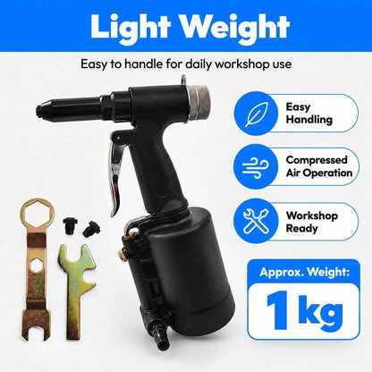 Pneumatic Air Rivet Gun Self-plugging