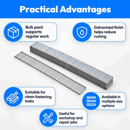 Pneumatic Nails Galvanized Brad Nails (Pack of 5000)