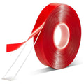 Red Polyester Double Sided Tape 1inch