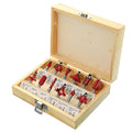 Premium Router bit set-8mm-12pcs