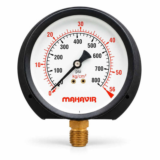 Pressure Gauge Industrial Heavy Duty - 4 Inch