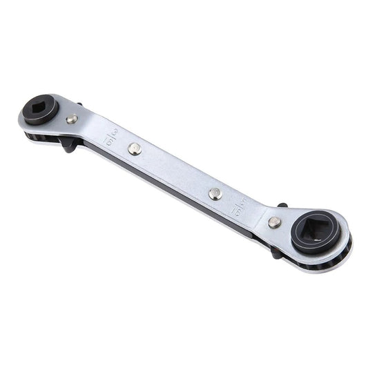 Refrigeration Ratchet Wrench 4Sizes-1/4x3/16 Square3/8x5/16