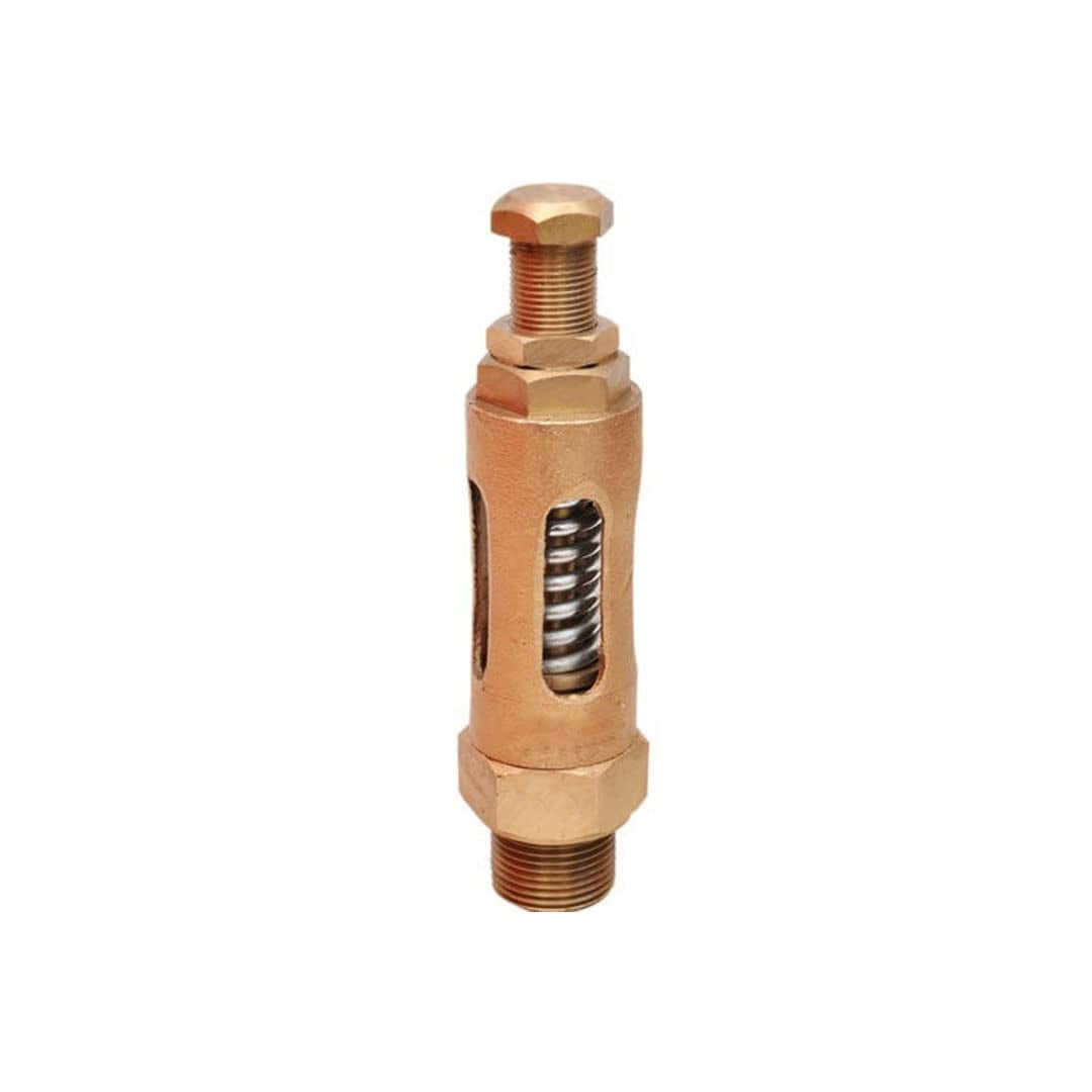 Bronze Spring Angle Relief Safety Valve-1Inch
