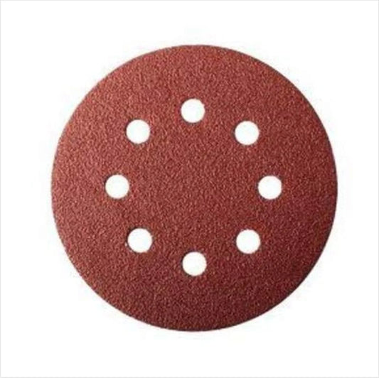 Round Sand Paper Backup Disc 5"Orbital Sander 60, 80, 100, 120 Grit Combo of 40 PCS(10 Each)