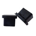 Square Rubber Cap For Furniture-30x30mm (Pack of 10)