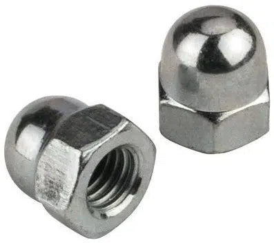 S.S Dome Nut Cap Nut 3x8 (Set of 10pcs)