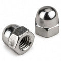S.S Dome Nut Cap Nut 3x8 (Set of 10pcs)